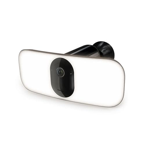 Arlo Pro 3 Wireless LED Floodlight Security Camera 2K HDR, 2000-3000 Lumens, Custom Detections, Person Recognition, Connects to Wi-Fi, Color Night...