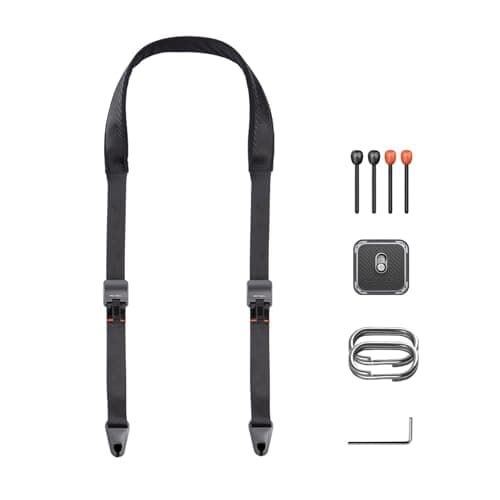 PGYTECH bandoulière pour appareil photo pour photographes réglable à dégagement rapide pour appareil photo reflex numérique SLR sangle de cou