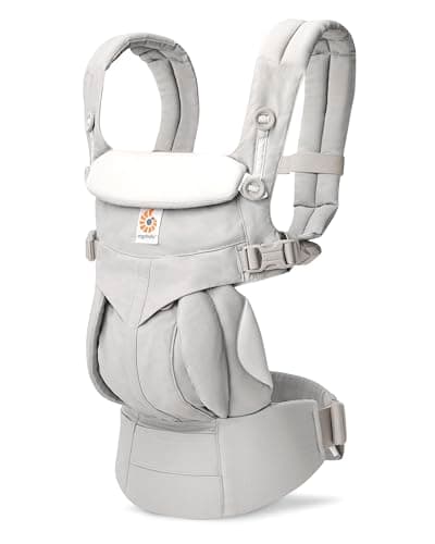 Porte-bébé Ergobaby Omni Classic pour nouveau-nés aux tout-petits de 0 à 48 mois (7 à 45 lb) - Porte-bébé 4 positions 100 % coton de qualité supérieure avec...