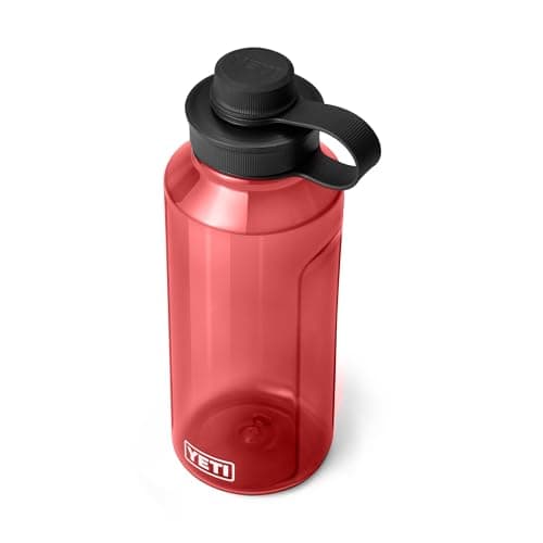 YETI Yonder Bouteille d'eau 1,5 L avec bouchon d'attache Yonder, rouge sauvetage