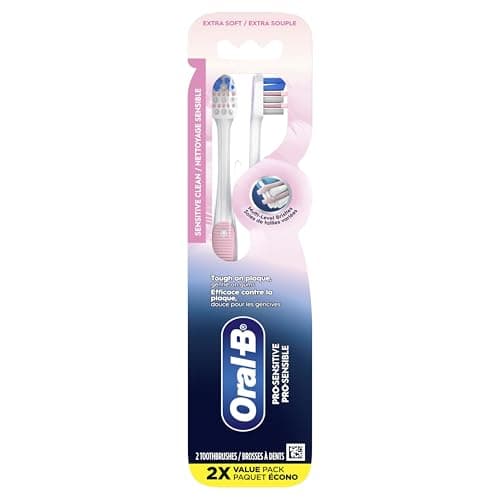 Oral-B Gum Care Brosse à dents compacte, extra douce, 2 unités