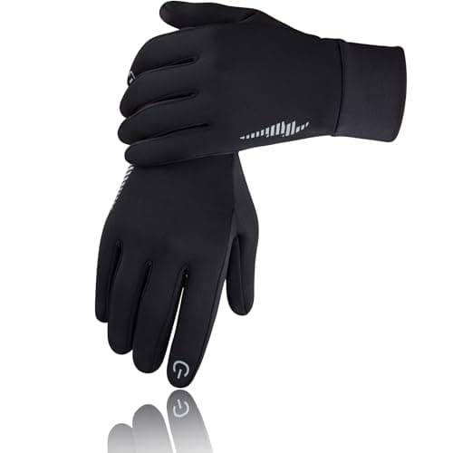 SIMARI Winter Gloves for Men Women Running Cycling Touch Screen Finger & Non-Slip Palm Design, Warm Thermal Lining & Windproof Cuff, Suitable for...