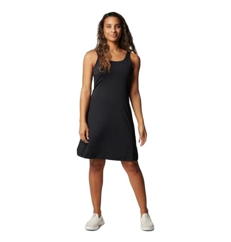 Columbia Womens PFG Freezer III Dress, Black, Large