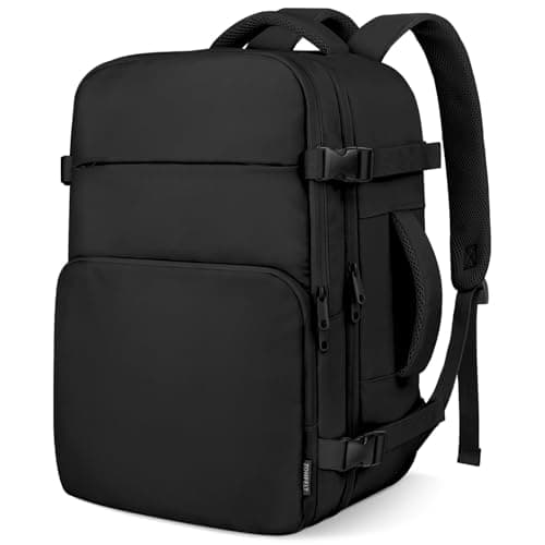 ZOMFELT Sac à dos de voyage pour femmes et hommes, sac à dos pour bagages à main, sac de voyage personnel TSA 15,6 pouces, avion, sac de week-end pour ordinateur portable...