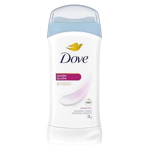 Dove Antiperspirant Stick Powder, for Women, For 48H Underarm Sweat & Odour Protection, 74g