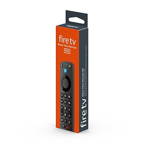 Amazon Fire TV Alexa Voice Remote Pro (newest model), includes remote finder, TV controls and backlit buttons (requires compatible Fire TV device)