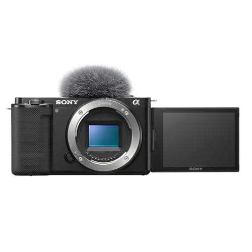 Sony Alpha ZV-E10 - Appareil photo Vlog sans miroir à objectif interchangeable APS-C - Noir