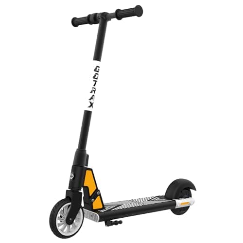 Mini scooter électrique Gotrax GKS pour enfants, roues solides de 6", vitesse maximale de 3,75 milles et puissance de vitesse de 7,5 mph par moteur de 150 W, jeu...