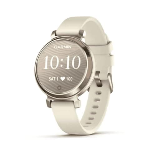 Garmin Lily 2, montre intelligente petite et élégante, écran caché, lentille à motifs, autonomie jusqu'à 5 jours, noix de coco