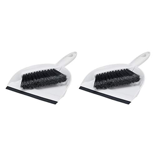 Amazon Basics Mini Brush and Dustpan Set - Pack of 2