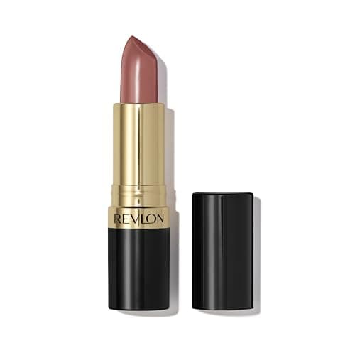 REVLON Rouge à lèvres super brillant, formule crémeuse pour des lèvres douces et plus pulpeuses, sensation hydratée, 755 Bare It All, 0,15 oz