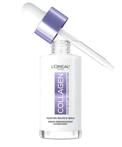 Le sérum au collagène et à la glycérine de L'Oréal Paris, inspiré des soins de la peau coréens, procure une hydratation de 72 heures et une peau de verre, stimule l'éclat pour une peau équilibrée, rebondissante et...
