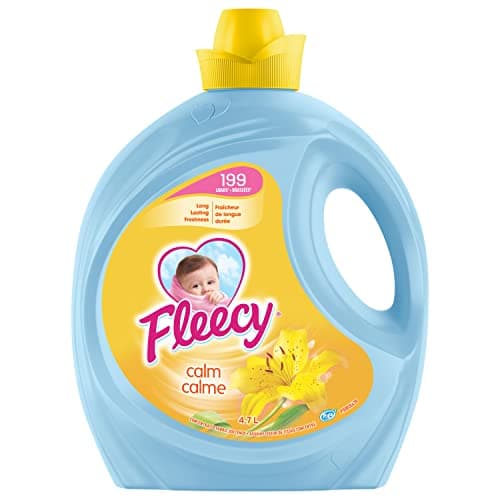 Adoucissant liquide Fleecy, Calme, 199 brassées, 4,7 L