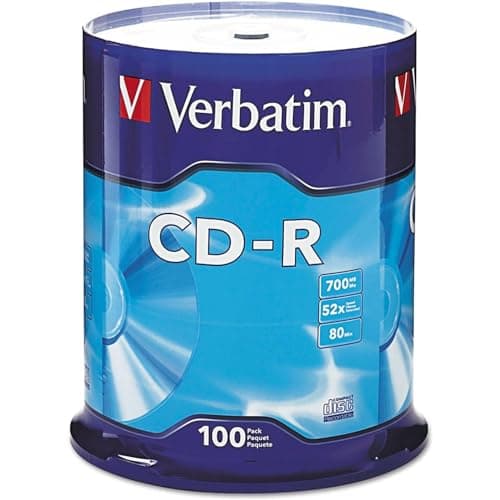 CD-R 700MB 52X with Branded Surface - 100pk Spindle