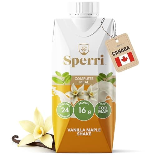 Shake substitut de repas complet et équilibré à base de plantes Sperri - Boisson protéinée végétalienne biologique à base de protéines de chanvre et de pois - Sans gluten et sans produits laitiers...