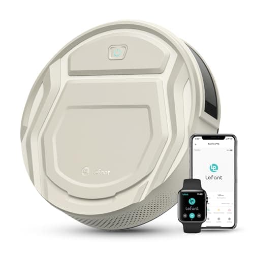 Lefant M210 Pro Robot Vacuum Cleaner, Designed for Pet Owners, Strong Suction with Quiet Cleaning, Slim Robot Vacuum, Automatic Self-Charging...