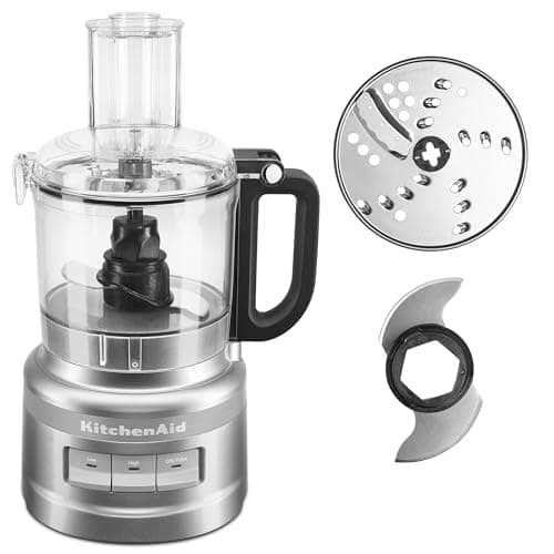 KitchenAid KFP0718CU Robot culinaire 7 tasses Contour Argent
