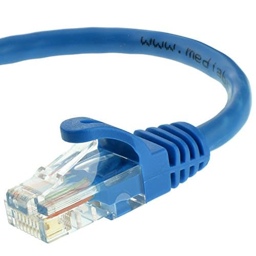 StarTech.com Câble Ethernet Cat5e 1,2 m – Bleu – Câble patch – Câble Cat5e sans accroc – Câble réseau court – Cordon Ethernet – Câble Cat 5e – 1,2 m