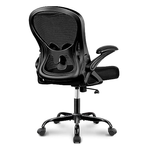 Winrise Office Chair Desk Chair, Ergonomic Mesh Computer Chair Home Office Desk Chairs, Swivel Task Chair Mid Back Breathable Rolling Chair with...