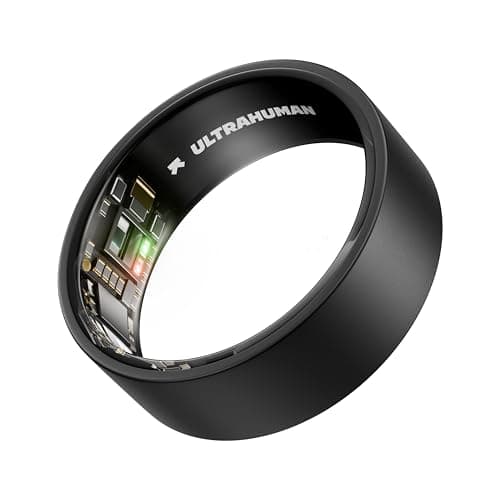 ULTRAHUMAN Ring AIR - Matte Grey - Size 10 - Smart Ring | No Monthly Subscription | Size First with Sizing Kit | Sleep Tracking Wearable - Heart...