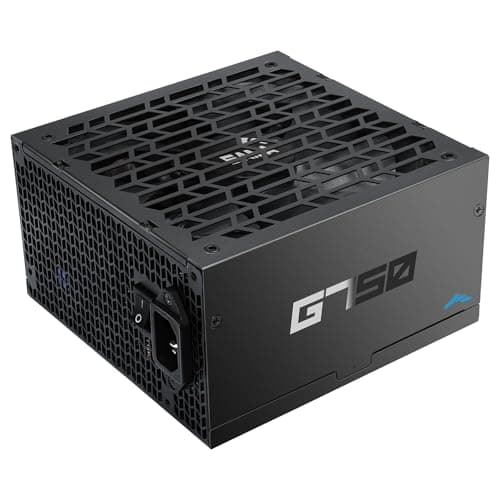 SAMA G750 750W Fully Modular Power Supply – 80 Plus Gold & Cybenetics Platinum Efficiency | ATX 3.1 & PCIe 5.1 Ready | 12V-2x6 GPU Power, Japanese...