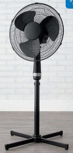 Ventilateur sur pied Mainstays de 16 po, noir