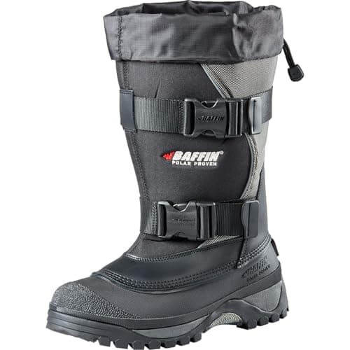 Baffin Wolf Bottes de neige pour hommes, noir/étain, 8 M US