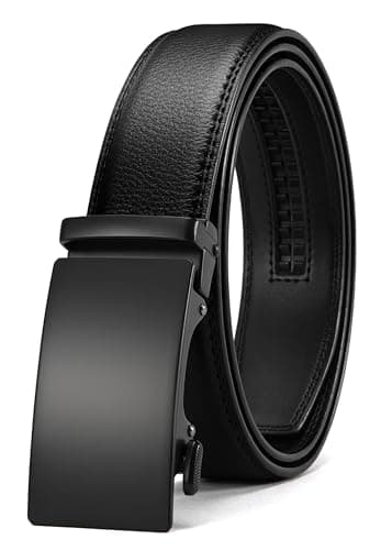 CHAOREN Ratchet Belts Men, 1 3/8" Mens Belts Leather for Dress, Micro Adjustable Fit Everywhere