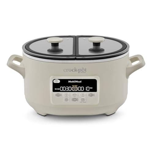 Multicuiseur et mijoteuse programmable Crock-Pot MultiMeal, avec 8 pintes supplémentaires. Marmite, lait d'avoine