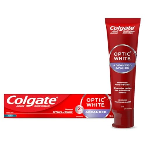 Colgate Optic White Advanced Dentifrice anti-taches 133 ml (lot de 1)