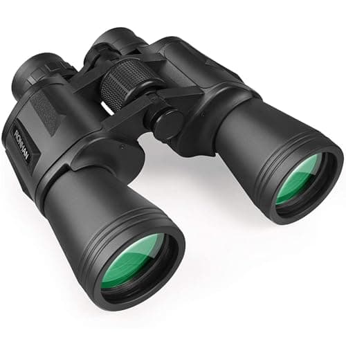 RONHAN 20x50 High Powered Binoculars for Adults, Military Compact HD Professional/Daily Waterproof Binoculars Telescope for Bird Watching Travel...