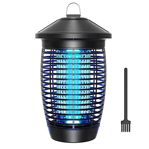 PALONE Bug Zapper Lamp 4500V 20W Light Electric Shock Pest, Electronic Bug Zapper Electric Shock Pest, Ampoules enfichables utilisées dans les maisons, les jardins,...