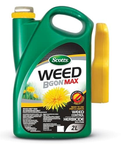 Scotts Weed B Gon Max Désherbant prêt à l'emploi avec pulvérisateur Quick Connect 2L