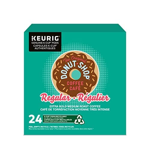 Dosettes de café K-Cup extra audacieuses The Original Donut Shop, 24 unités pour cafetières Keurig