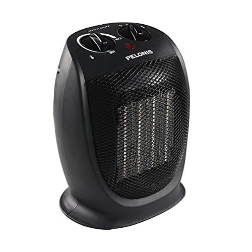 Chauffage électrique portable PELONIS, radiateurs en céramique 1500 W pour la maison, le bureau, un usage personnel, chauffage silencieux en mode refroidissement et chauffage pour tous...