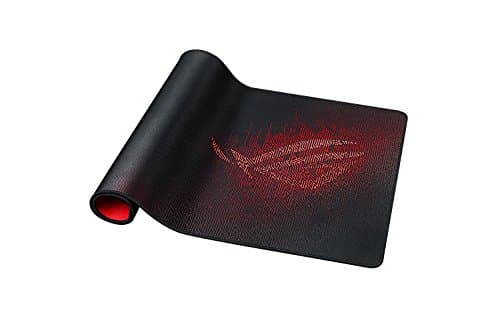 Tapis de souris de jeu étendu ASUS ROG Sheath - Surface ultra lisse pour un contrôle de souris précis au pixel près | Coutures anti-effilochage durables | Caoutchouc antidérapant...