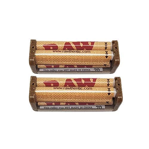 Machine à rouler les cigarettes en plastique de chanvre simple largeur RAW de 70 mm (paquet de 2)