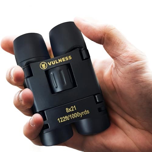 Binoculars for Adults | Compact Small Mini Travel Binocular for Bird Watching High Powered Electronics Cruise Ship Essentials Norwegian Alaska Must...