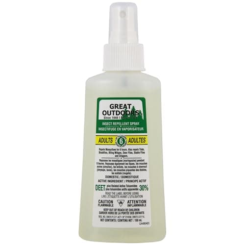 Great Outdoors Insectifuge en spray à pompe 30 % DEET, 150 ml