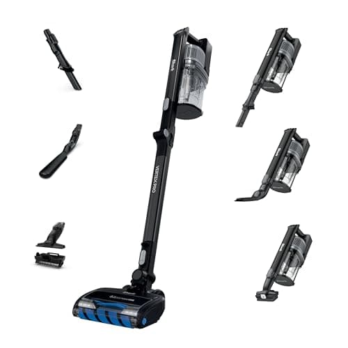 Shark IZ682H Vertex Pro Lightweight Cordless Stick Vacuum with DuoClean PowerFins, Black/Silver