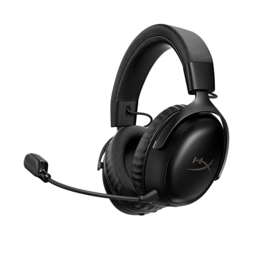 HyperX Cloud III S – Wireless Gaming Headset for Multi-Platform, 2.4GHz, Bluetooth, Battery Life up to 120 Hours 2.4GHz / 200 Hours Bluetooth, 53mm...