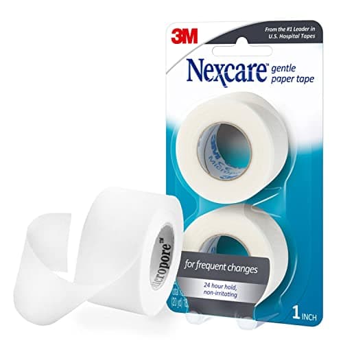 Ruban en papier doux Nexcare™ 781-2PK-CA, 25,4 mm x 9,1 m (1 po x 360 po), 2/paquet