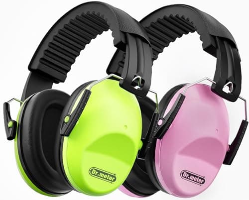 Paquet de 2 écouteurs antibruit pour enfants : Cache-oreilles de protection auditive Dr.meter pour enfants pour l'autisme sensoriel - Cache-oreilles de protection auditive pour Monster...