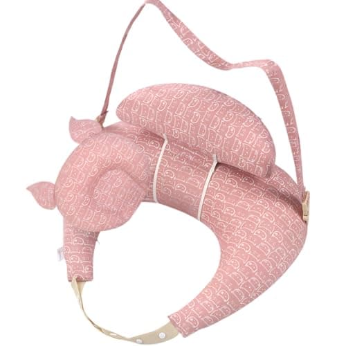 Oreiller d'allaitement Blessique, oreiller d'allaitement avec housse amovible, oreiller d'alimentation pour bébé, essentiels du registre des bébés, oreiller d'allaitement pour...