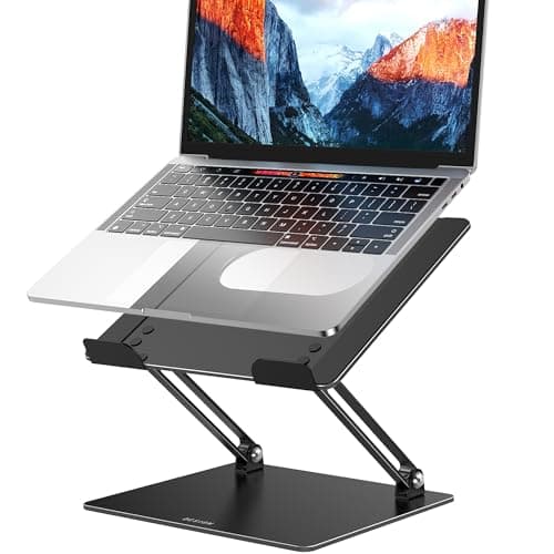 Besign LS10 Laptop Stand for Desk, Ergonomic Adjustable Notebook Tablet Stand, Riser Holder Computer Stand Compatible with Air, Pro, Dell, HP,...