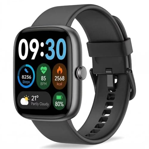 Fixwink Smart Watch for Men Women (Answer/Make Call), 1.83" HD Fitness Tracker with Heart Rate/SpO2/Sleep Monitor, Pedometer, 120+ Sport Modes,...