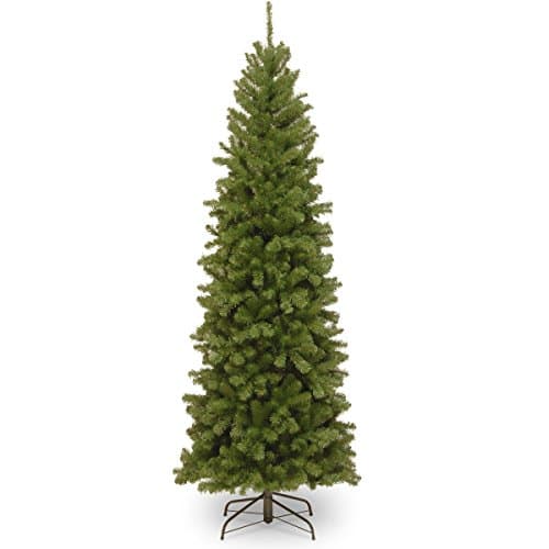 National Tree Company Sapin de Noël artificiel fin en épicéa North Valley non éclairé de 1,8 m, 636 pointes, support inclus, vert