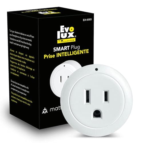 Prise intelligente - Prise intelligente : compatible avec les appareils Matter Smart Home ou Alexa + Google Assistant + Apple Homepod
