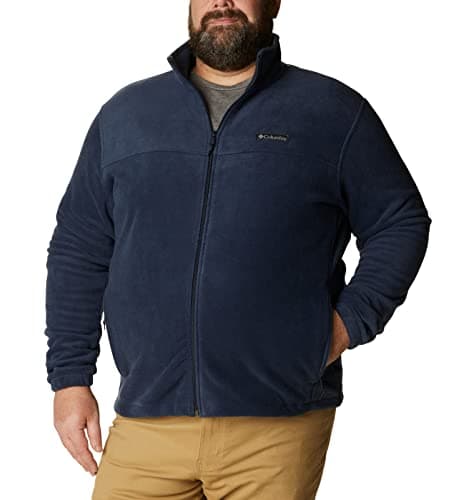 Columbia Mens Steens Mountain Full Zip 2.0, Collegiate Navy, Medium