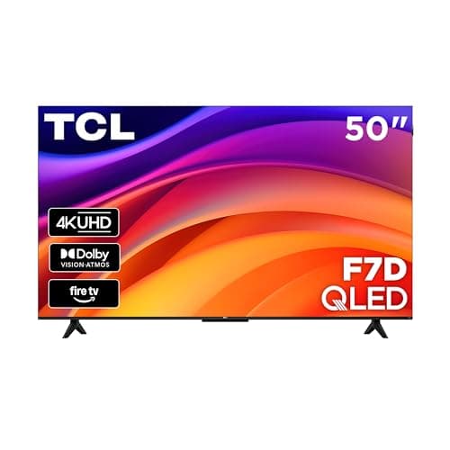 Téléviseur intelligent TCL 50" F7D classe 4K UHD HDR QLED avec Fire TV – 50F7D